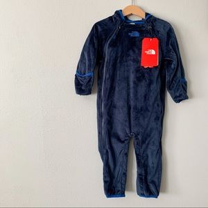 The North Face ‘Buttery’ Fleece Baby Bunting Suit